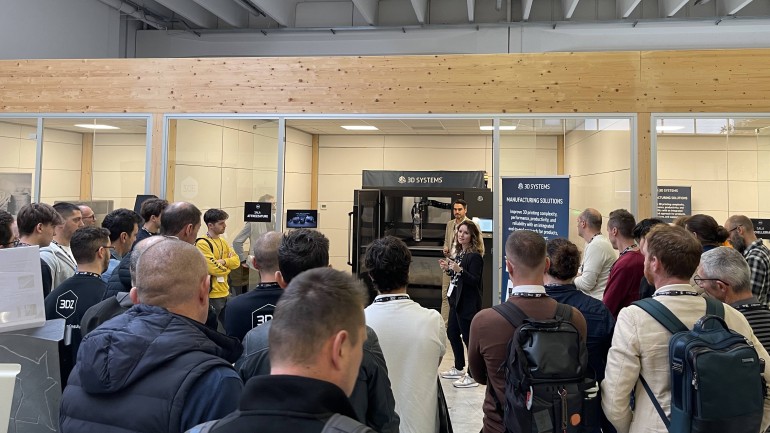 3DZ ospita il lancio europeo delle nuove stampanti 3D Systems