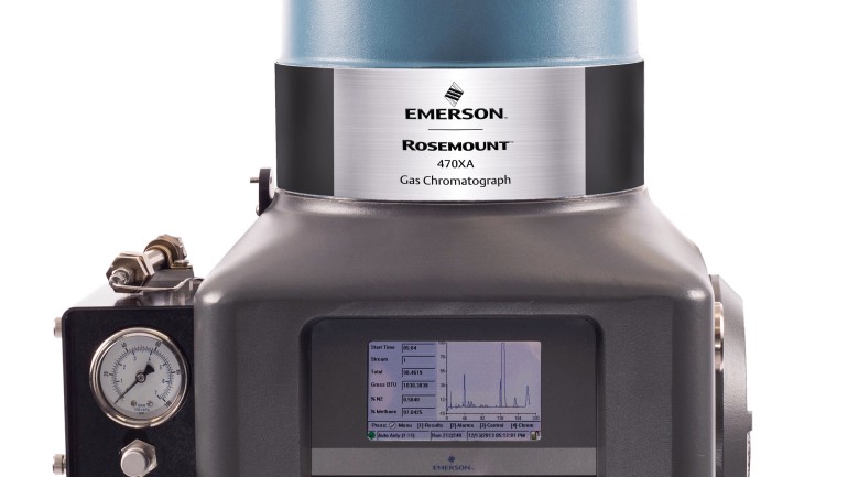 Gascromatografo Emerson per applicazioni su gas naturale
