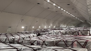 Trasporto di pannelli solari dalla Cina alla Turchia