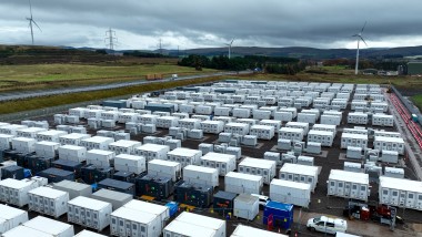 Banchi di carico Aggreko per il sistema BESS di Coalburn